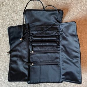 Coach satin jewelry roll